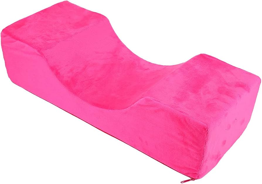 Comfortable Velvet Memory Foam Eyelash Pillow,Protect The Neck for Salon Makeup Beauty Home Use Mask Queen Nepal