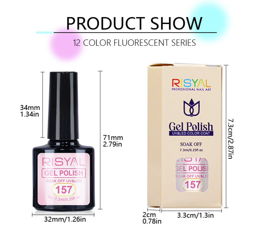 RISYAL Jelly Color Gel 7.3ml Mask Queen Nepal