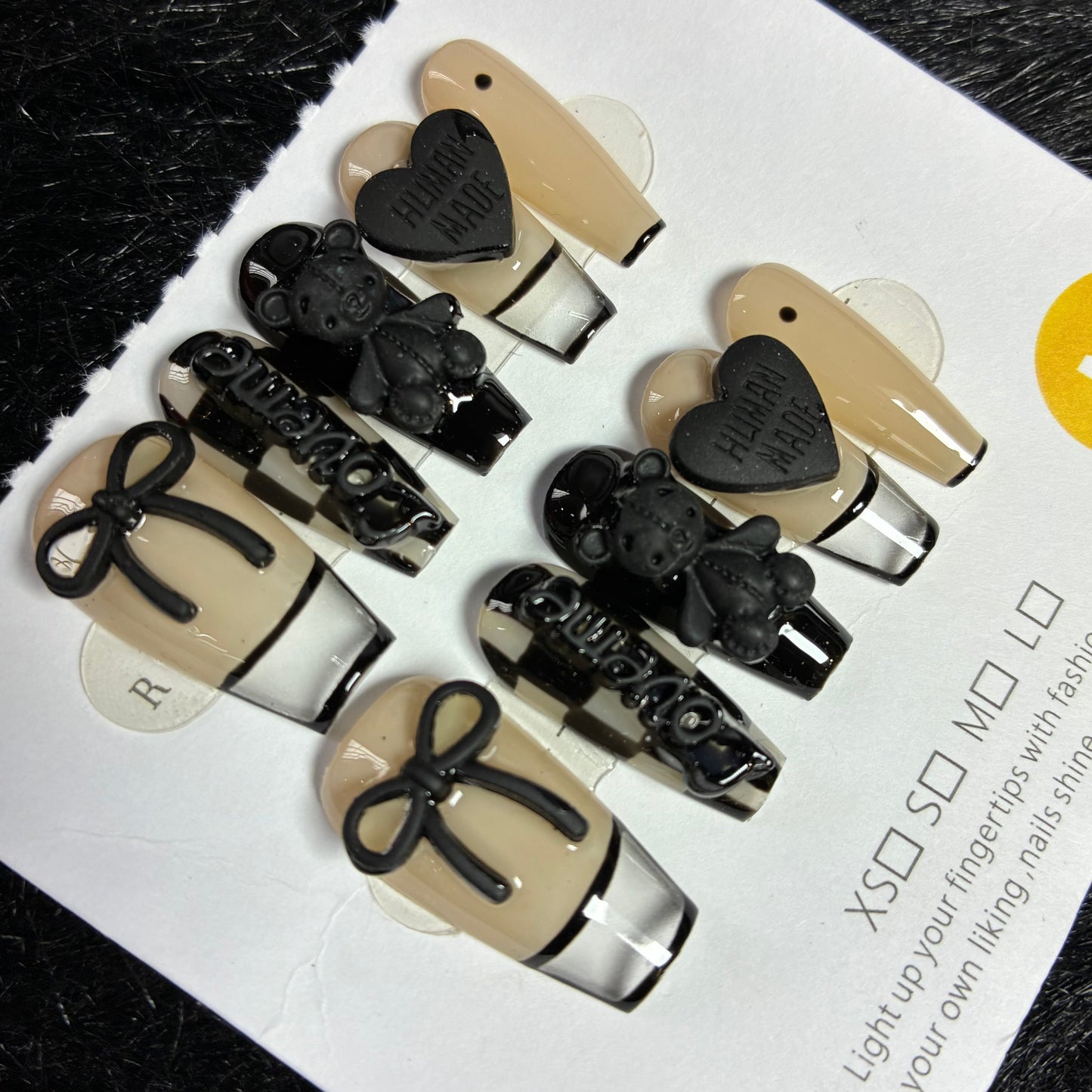 Press On Nails 10Pcs Code-Number (000+) Easy Beauty Nepal