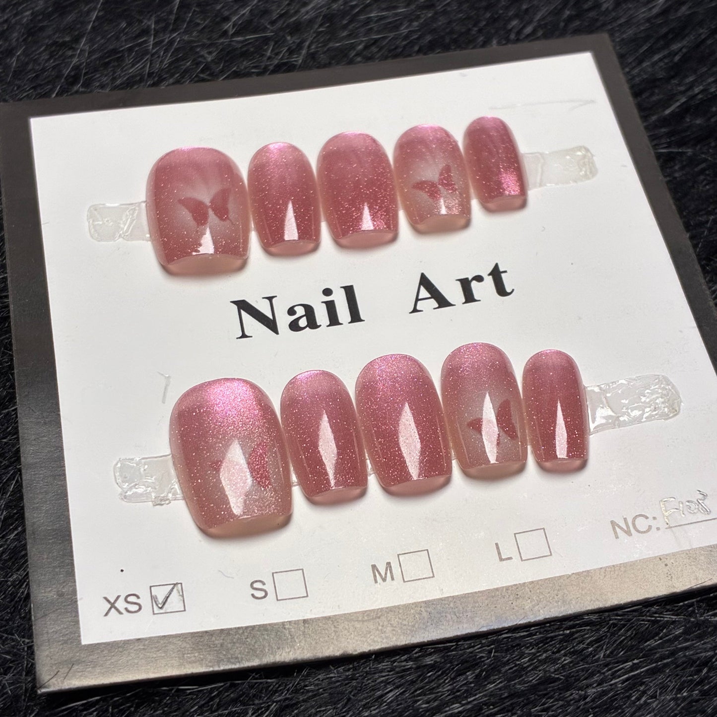 Press On Nails 10Pcs Code-F (100+) Easy Beauty Nepal