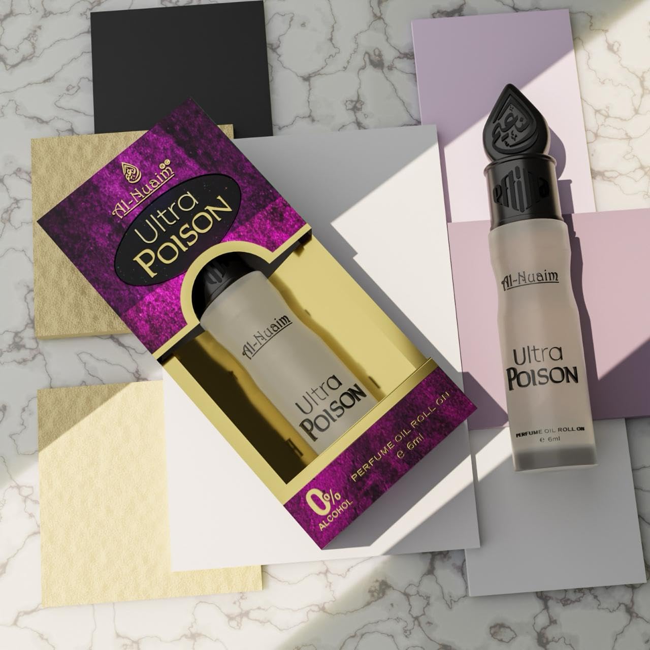 Al-Nuaim® E-Series Attar Roll On Ultra Poison- 6ML | Unisex Attar | Easy Beauty Nepal