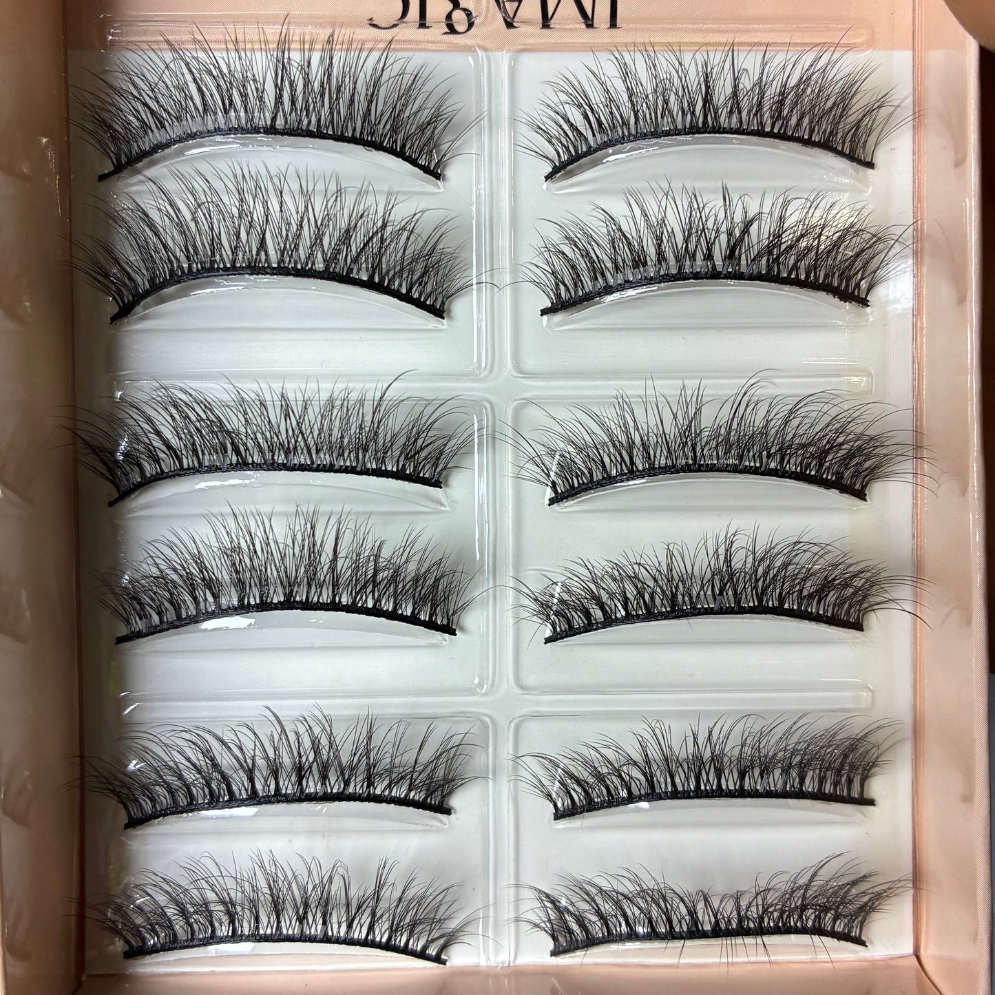 IMAGIC Professional Cosmetics Handmade 3D False Eyelashes Kit Easy Beauty Nepal