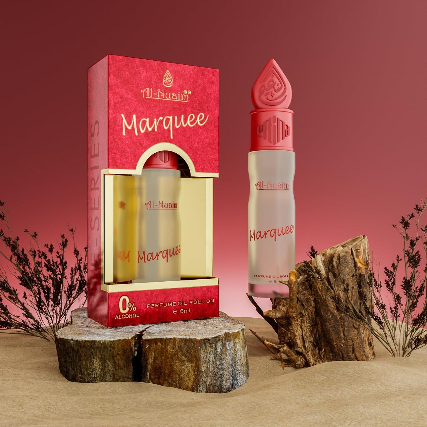 Al-Nuaim® E-Series Attar Roll On Marquee- 6ML | Unisex Attar |