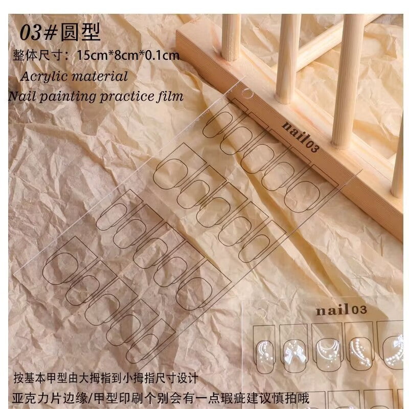 Nail Painting Practice Film Mask Queen Nepal