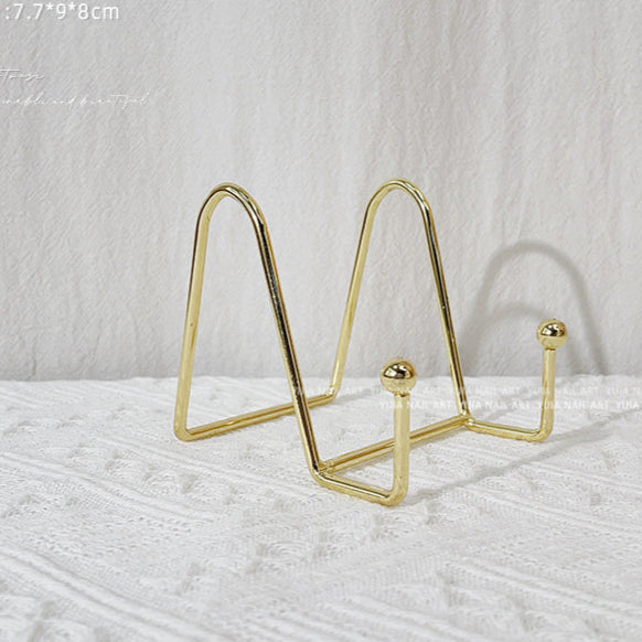 Log Wood Nail Display Stand Dustproof Accessory Nail Art Display Board Decoration Mask Queen Nepal