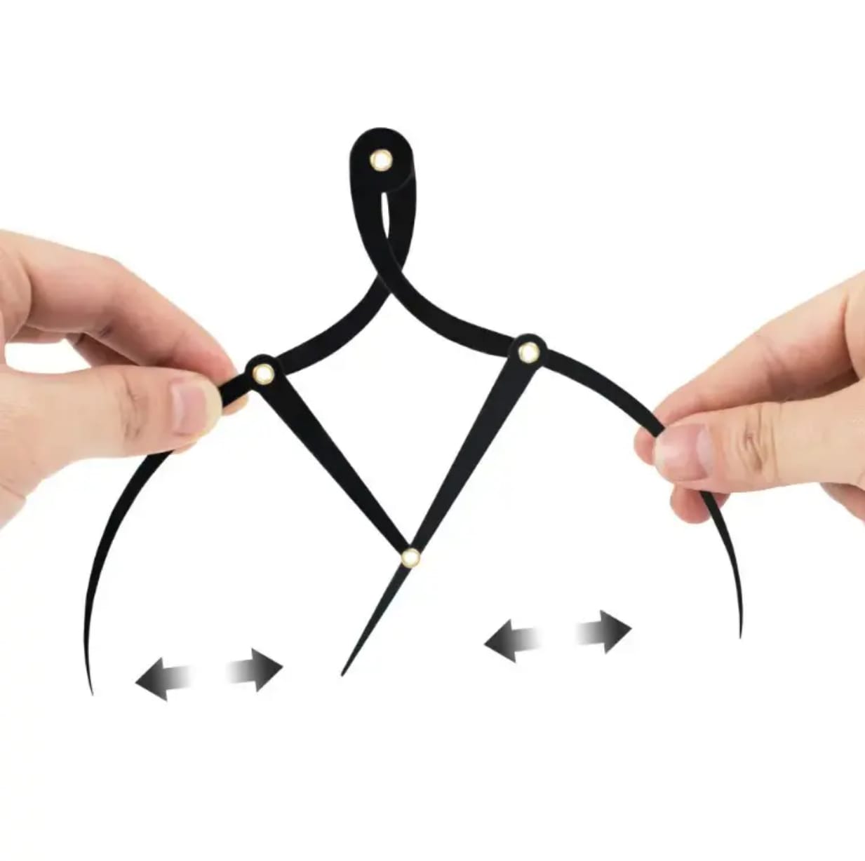 Mean Calipers Stainless Steel Eyebrow Design Ruler Kit Golden Ratio Measure Tool Mask Queen Nepal