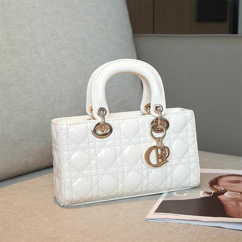 Dior Medium Lady D-Joy Bag In Latte Lambskin With Cannage Stitching Easy Beauty Nepal