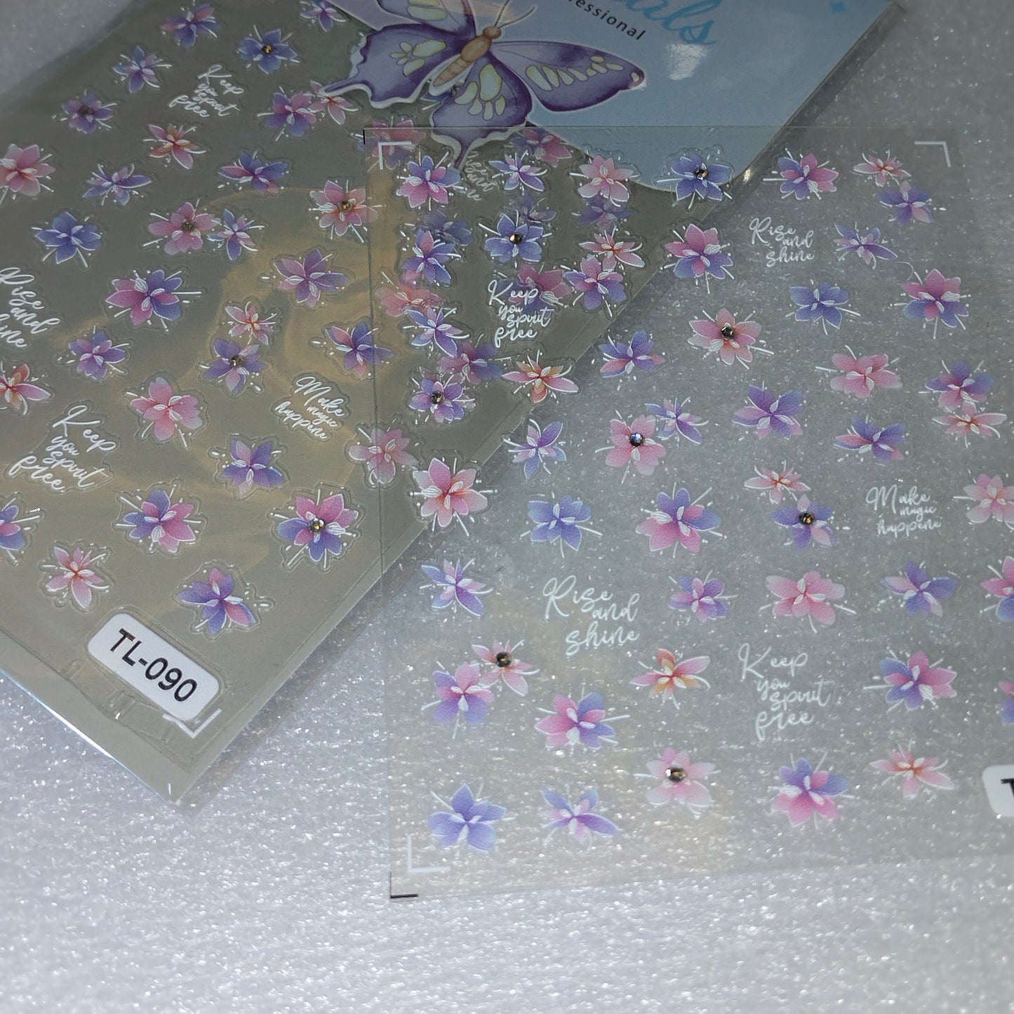 MOSR Nail Art Flower DIY Sticker For Nails Mask Queen Nepal