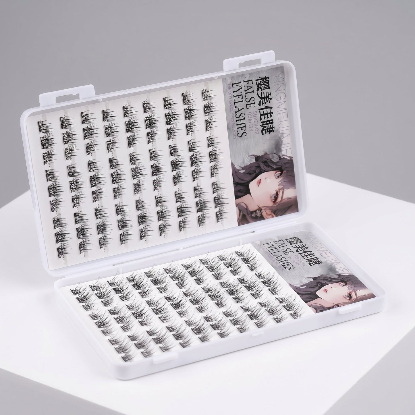 Pre Glued Mix Cluster Lash Book MJ-07 Mask Queen Nepal