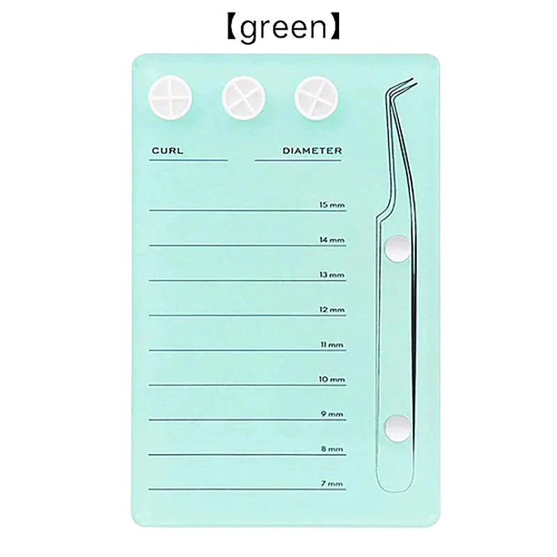 Eyelash Grafting Pallet, Acrylic Lash Tile holder. Mask Queen Nepal