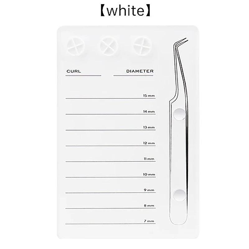 Eyelash Grafting Pallet, Acrylic Lash Tile holder. Mask Queen Nepal