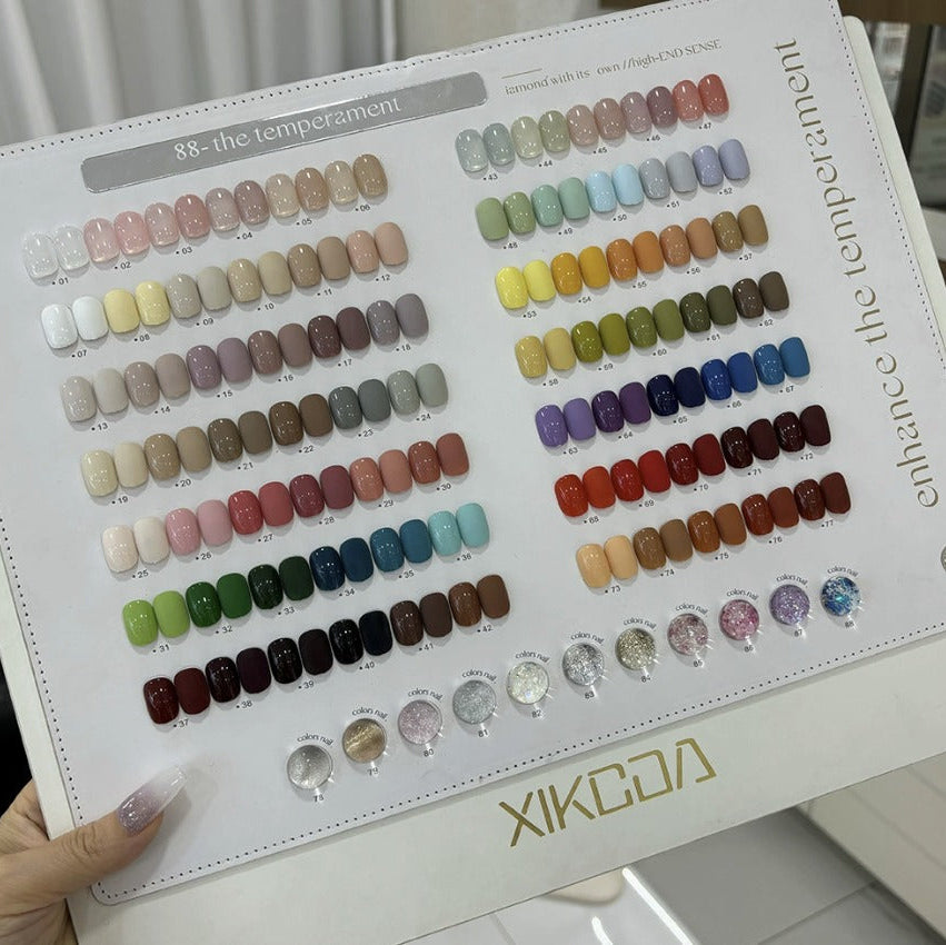 Xikeke Youmika 88 Colors Nail Gel Polish Set 15ml Mask Queen Nepal