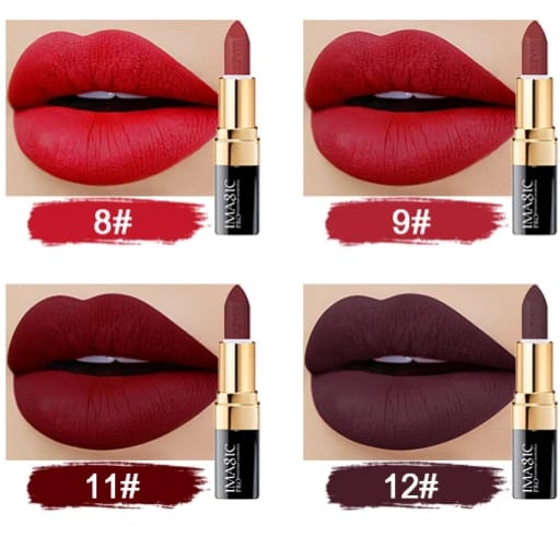 IMAGIC Professional Velvet Matte Colour Waterproof Lipstick Easy Beauty Nepal