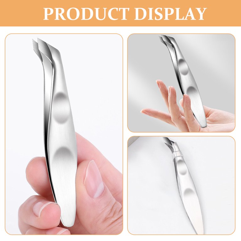 Stainless Steel Nail Cuticle Clipper Portable Comfortable Grip
