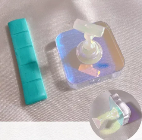 Nail Art Tips Stand Press On Stand 1Pcs Mask Queen Nepal