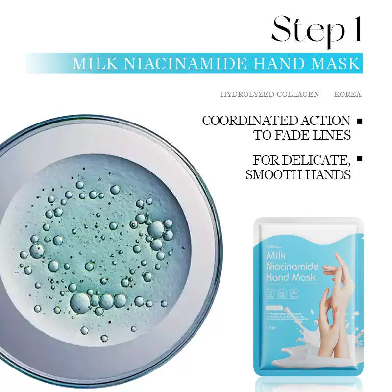 KORMESIC Milk Niacinamide Hand & Foot Mask Easy Beauty Nepal