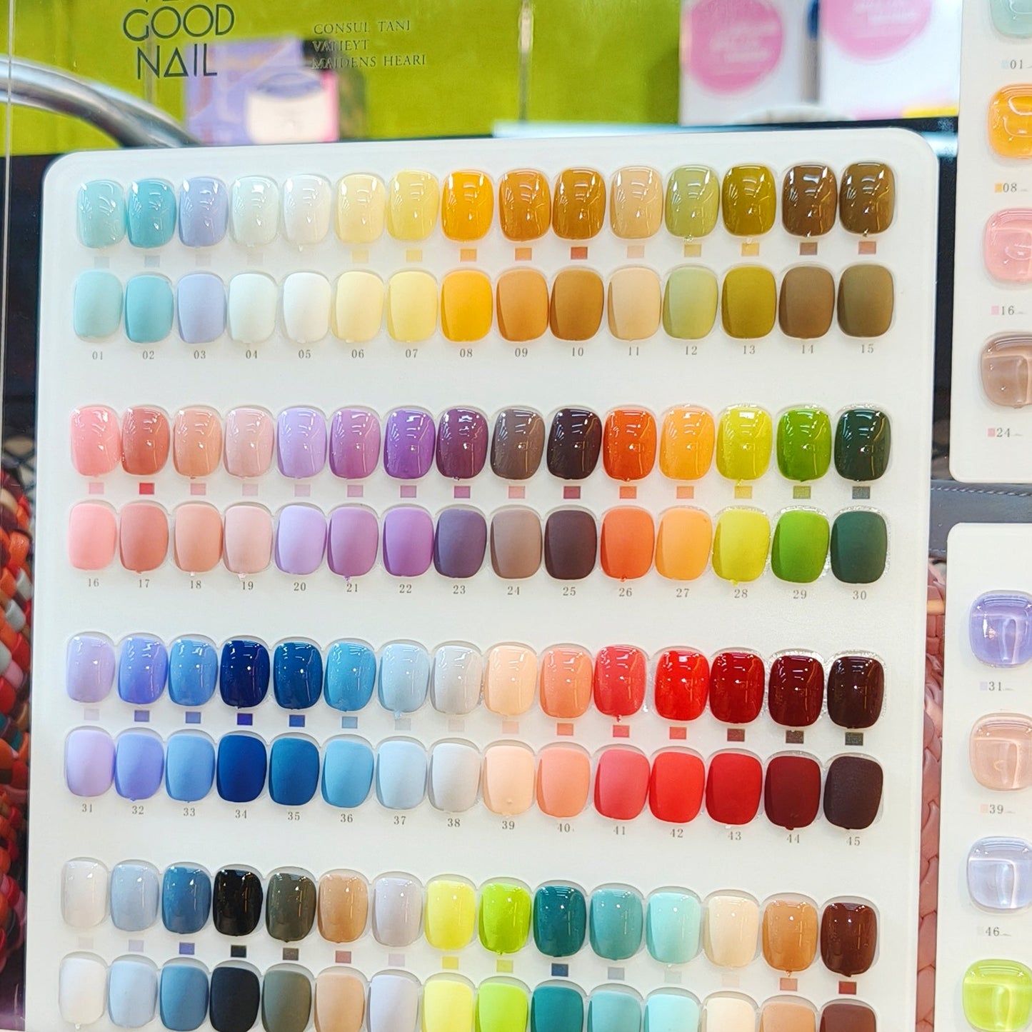 VERY GOOD Golden Cap Gel Nail Polish 60 Color Set Mask Queen Nepal