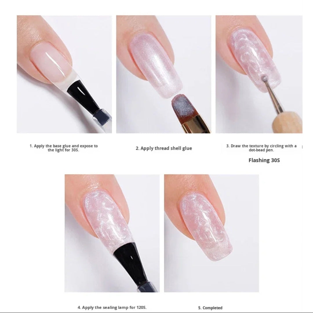 Risyal Patting Gel Blending and Painting Gel Pearl Satin Texture Mask Queen Nepal