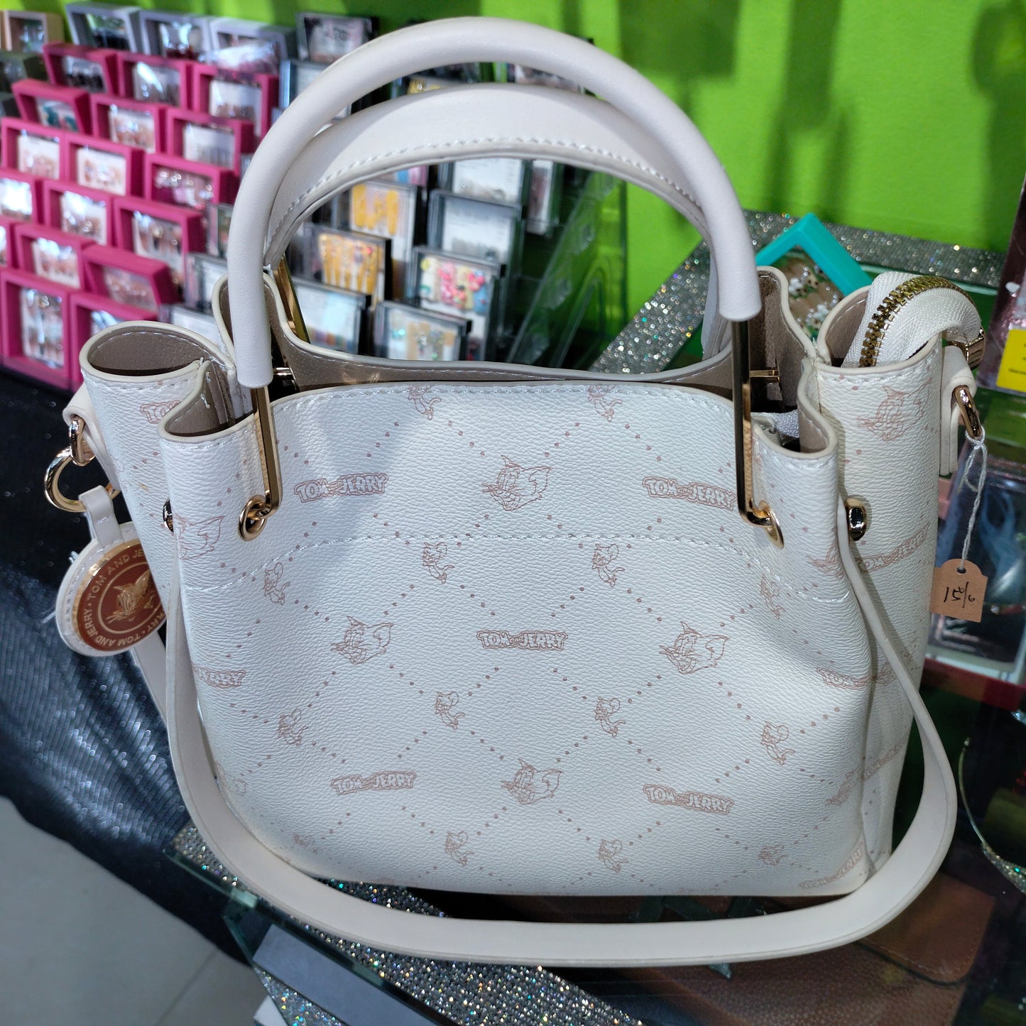 Tom&Jerry Pink Hand Bag GAB-131 Mask Queen Nepal