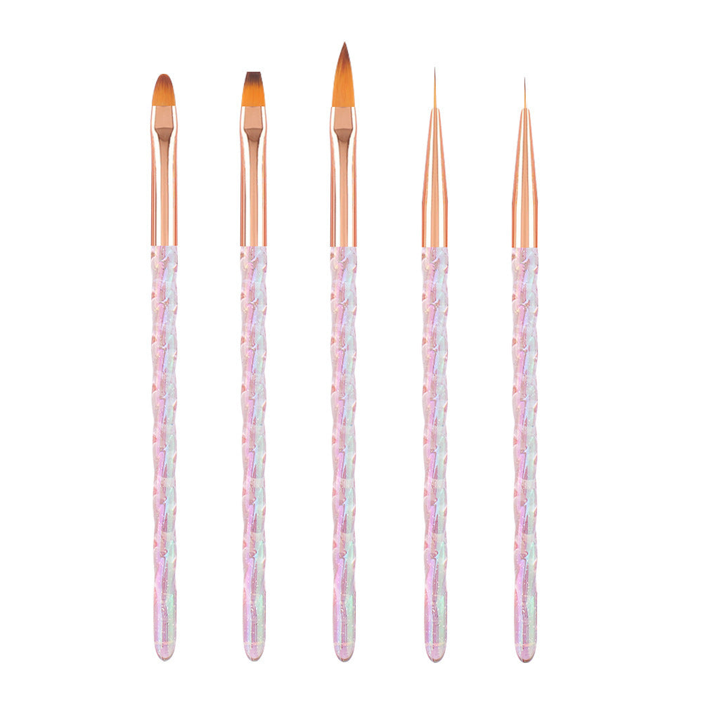 Nail Art Brush 5Pcs Set Mask Queen Nepal
