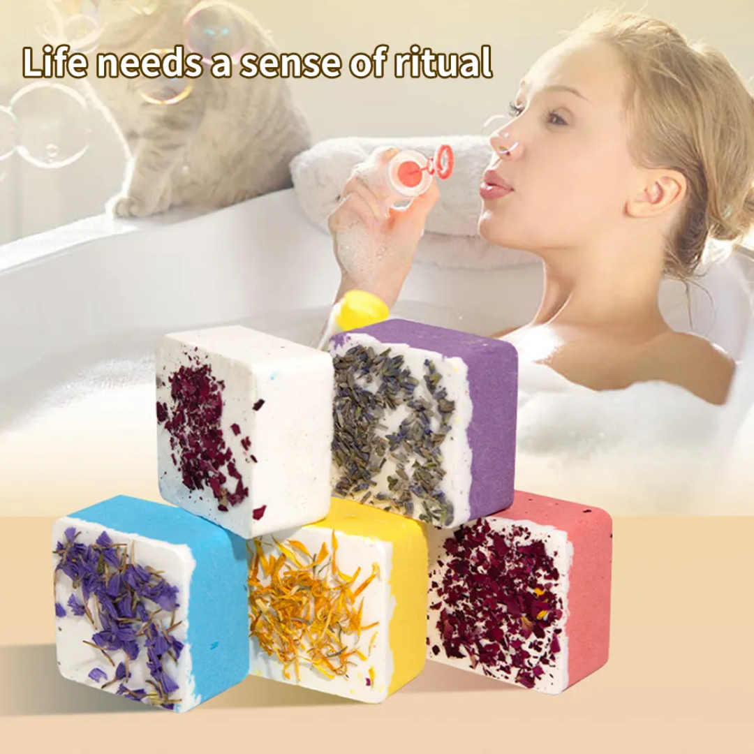 Pedicure Square Shaped Bath Bomb Easy Beauty Nepal