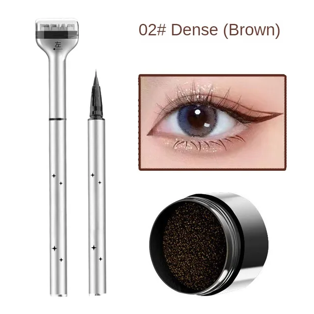 VIPABC 2 in 1 Eyeliner & Eyelashes One Stroke Lash Stamp Easy Beauty Nepal