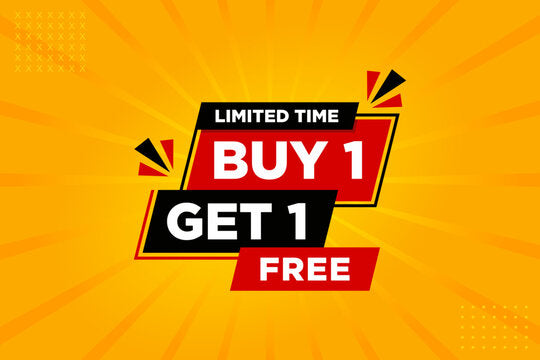 Buy 1 Get 1 Free