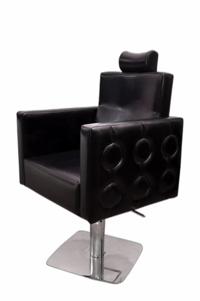 Aries Chair Black  Hydraulic Salon Chair, Synthetic Leather Mask Queen Nepal