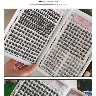 Yingmeijiajie Mix Cluster Lash Book EB-01 Mask Queen Nepal