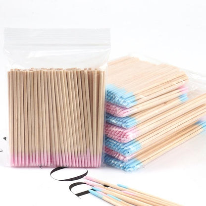 Nail Wood Cotton Swab Cleaning Micro Brush Mask Queen Nepal