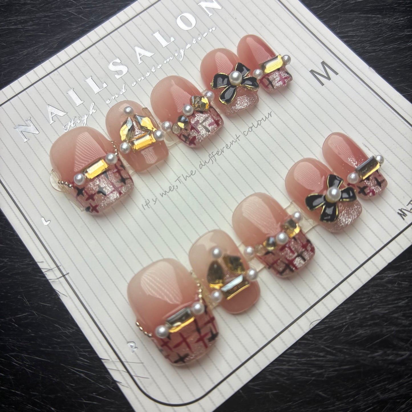 Press On Nails 10Pcs Code-Number (000+) Easy Beauty Nepal