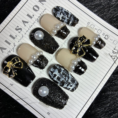 Press On Nails 10Pcs Code-Number (000+) Easy Beauty Nepal
