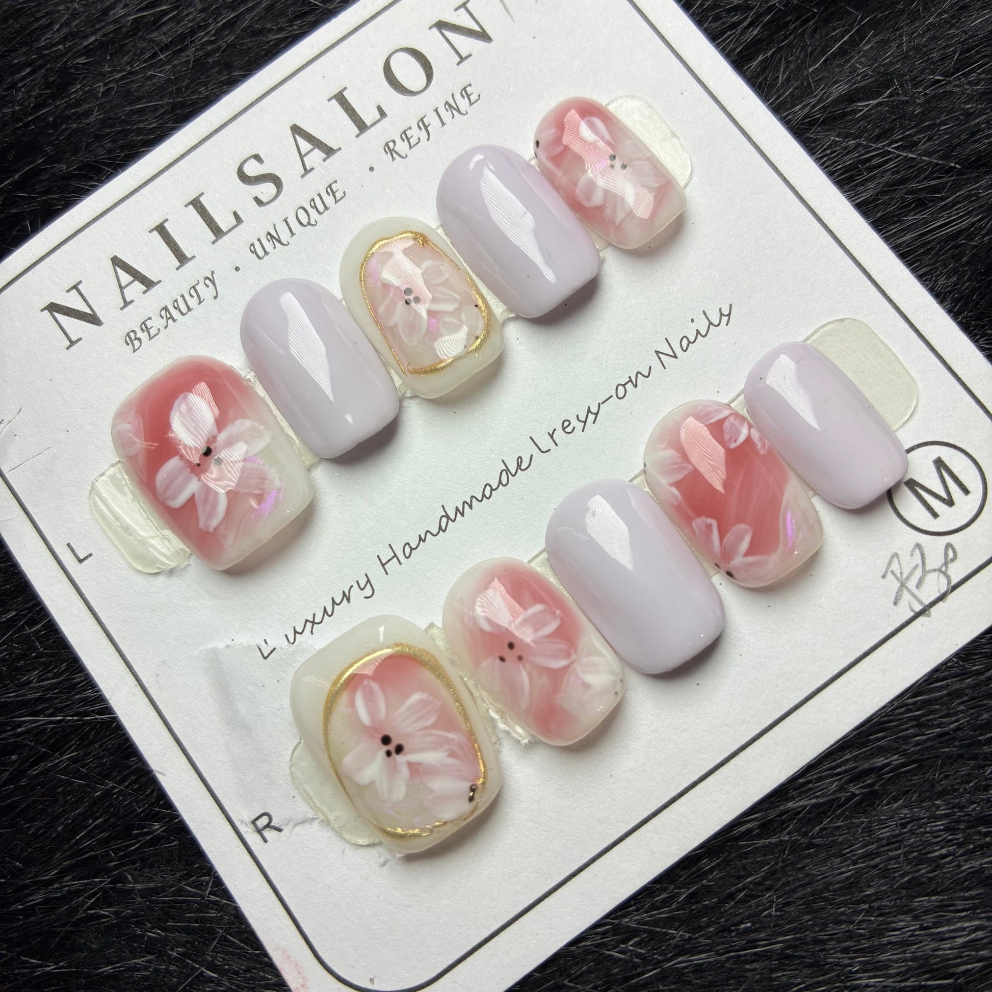Press On Nails 10Pcs Code-Number (1000+) Easy Beauty Nepal