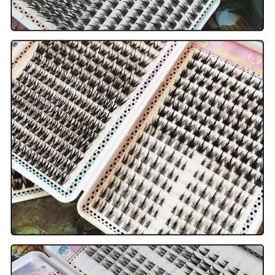 Yingmeijiajie Mix Cluster Lash Book EB-06 Mask Queen Nepal