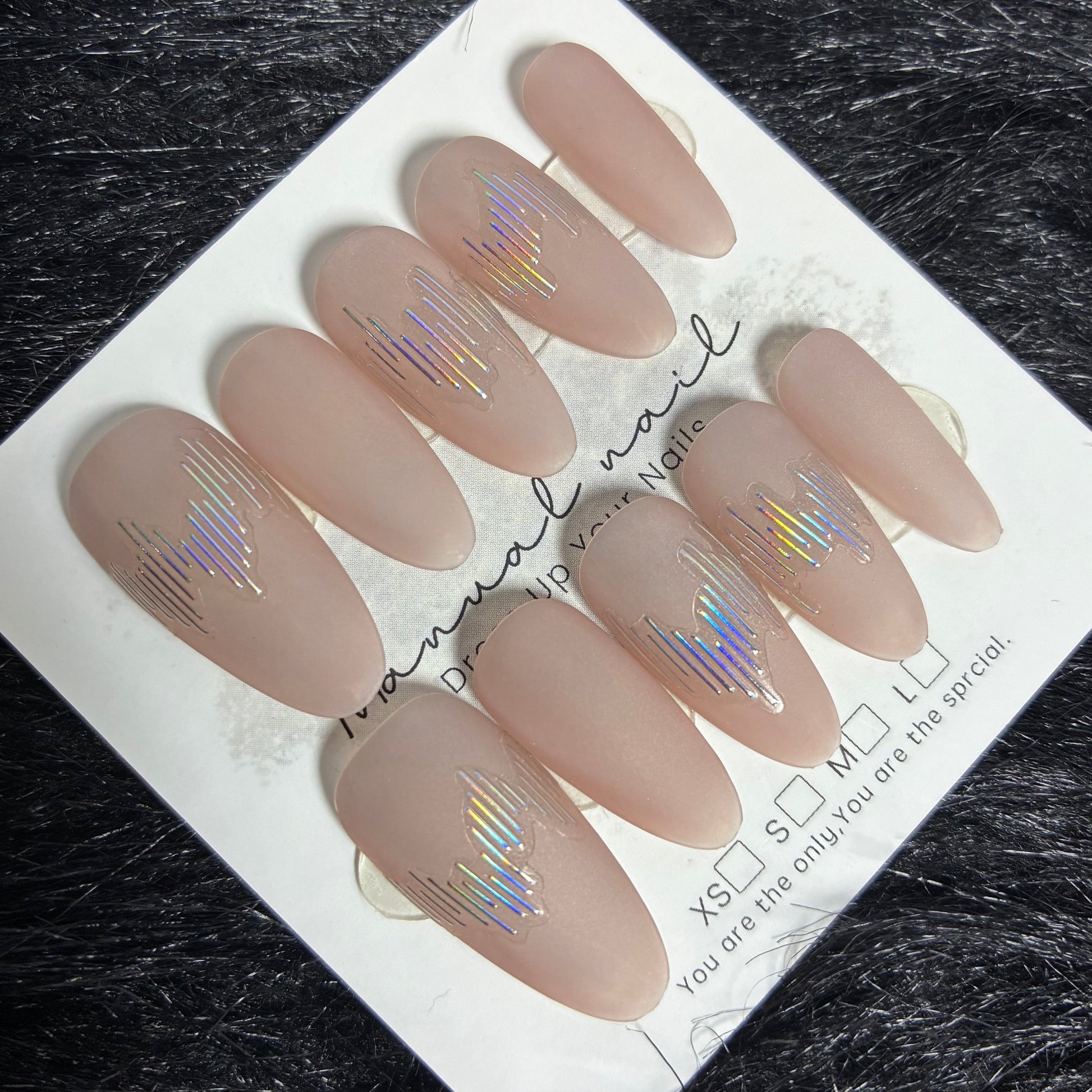 Press On Nails 10Pcs Code-L (030+) Easy Beauty Nepal