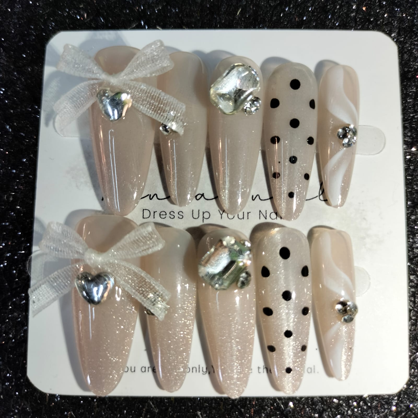 Z009 Press On Nails Square Coffin Shape Easy Beauty Nepal