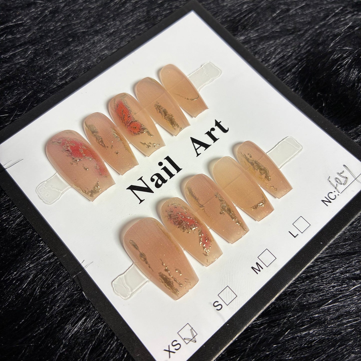 Press On Nails 10Pcs Code-F (000+) Easy Beauty Nepal