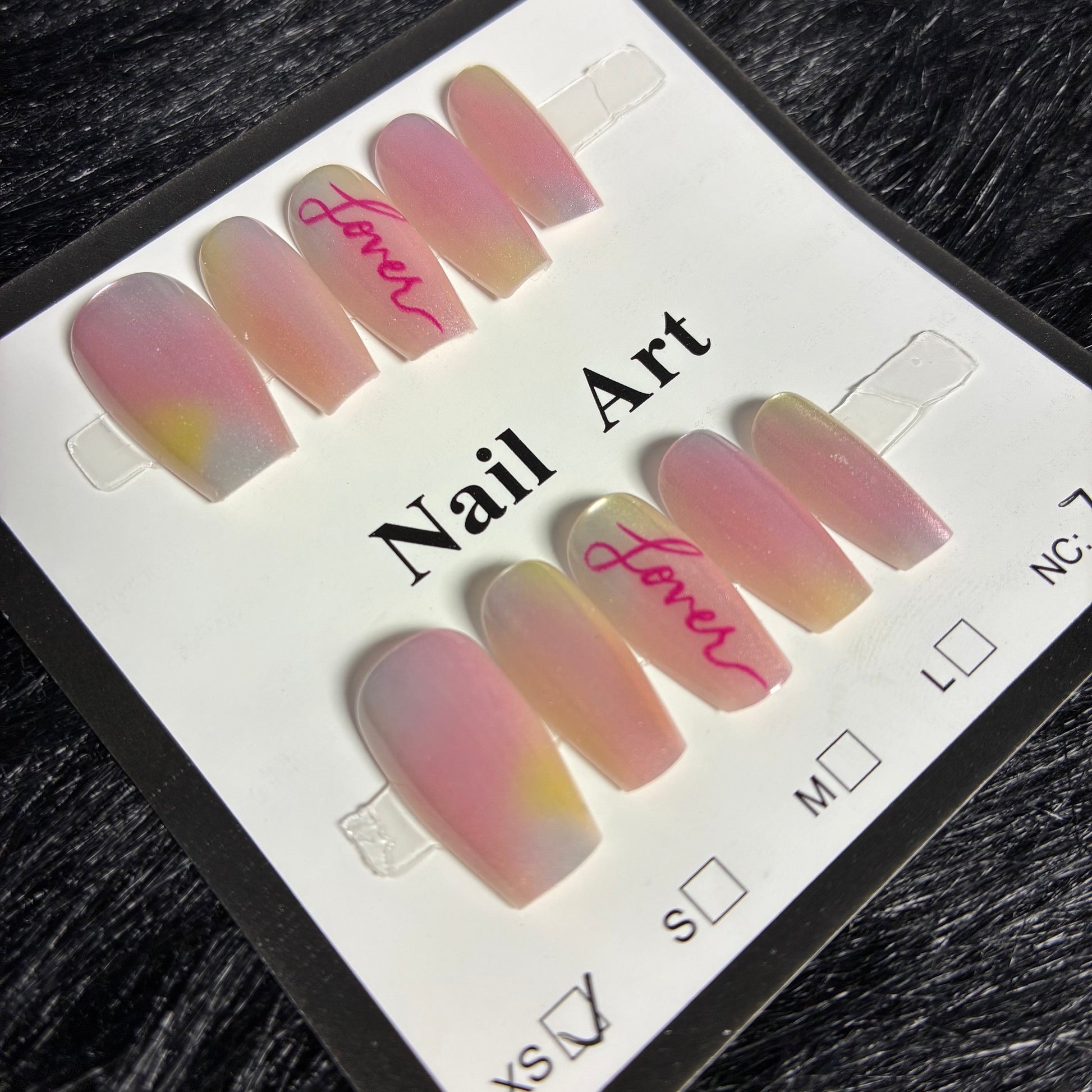Press On Nails 10Pcs Code-F (000+) Easy Beauty Nepal