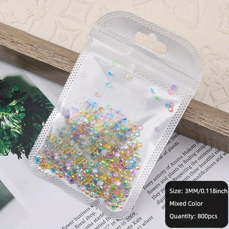 Colorful Resin Rhinestone Nail Art Mask Queen Nepal