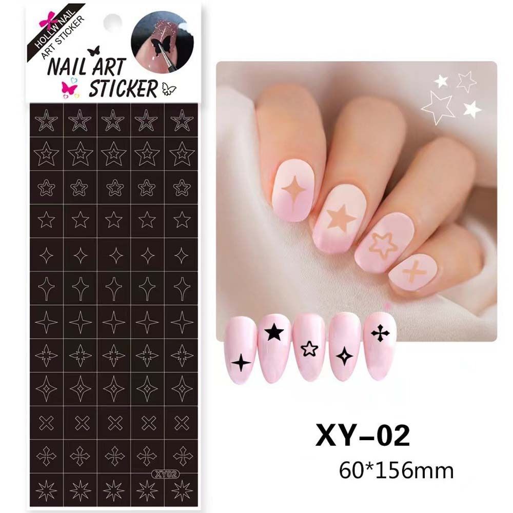 XY Code Nail Art Sticker Mask Queen Nepal