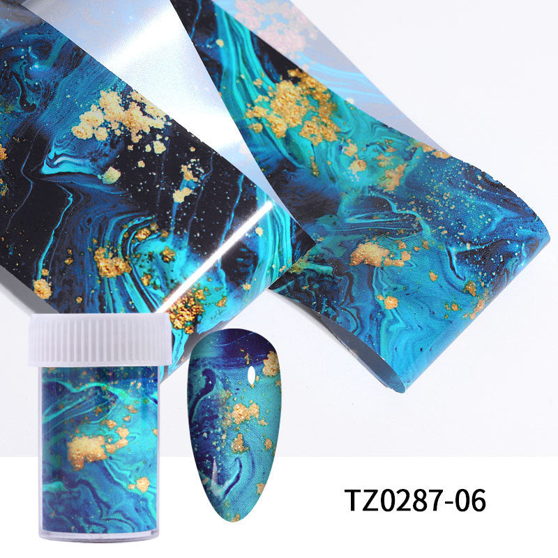 Nail Foil Transfer Sticker Decals Colorful Holographic Transfer Nail Foils Manicure Tips Decoration Mask Queen Nepal