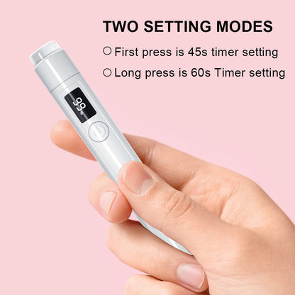 Extendable Straight Nail Handheld Lamp Mask Queen Nepal