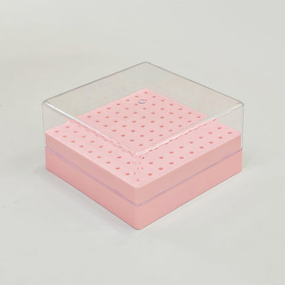 Nail Drill Bit Holder for Nail Container 100 Slots Mask Queen Nepal