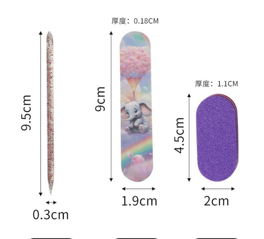 Mini Filer, Buffer and Pusher Set Mask Queen Nepal