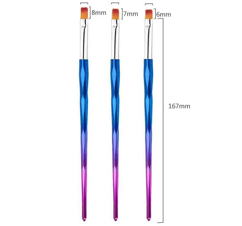 Gel Brush For Nails Gel Brush 5pc Set Mask Queen Nepal
