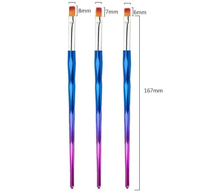 Gel Brush For Nails Gel Brush 5pc Set Mask Queen Nepal