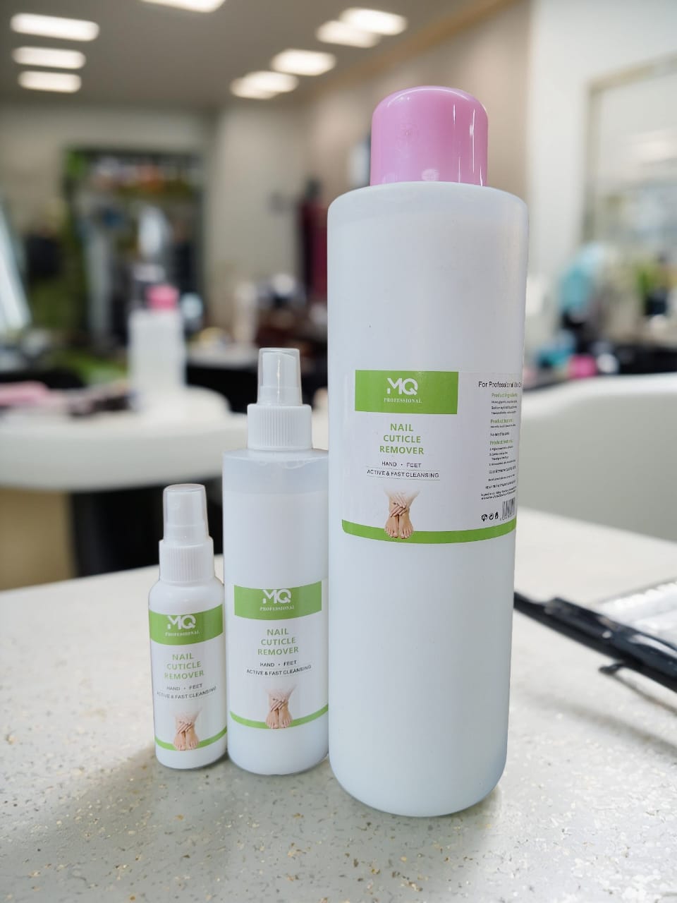 MQ Professional Nail System Acetone, Cleanser & Cuticle Remover 50 to 1000ml Mask Queen Nepal