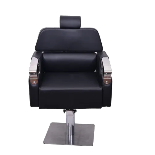 Royal Galaxy Black Comfortable Neck Support Chair For Beauty Studio - Mask Queen Nepal