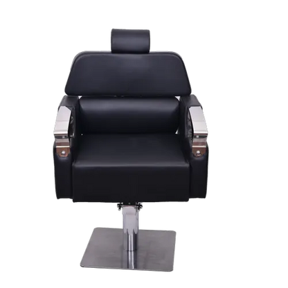 Royal Galaxy Black Comfortable Neck Support Chair For Beauty Studio - Mask Queen Nepal