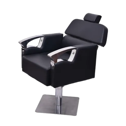 Royal Galaxy Black Comfortable Neck Support Chair For Beauty Studio - Mask Queen Nepal